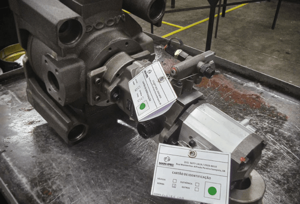 reparo bombas hidráulicas moog manpec